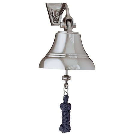 Weems & Plath Weems & Plath 5050N 5    Nickel Bell w/Navy Blue Lanyard 5050N